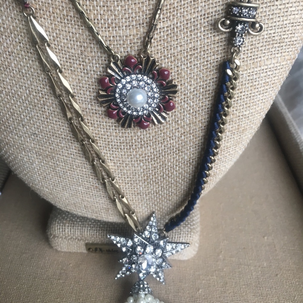 Long convertible pendant necklace
